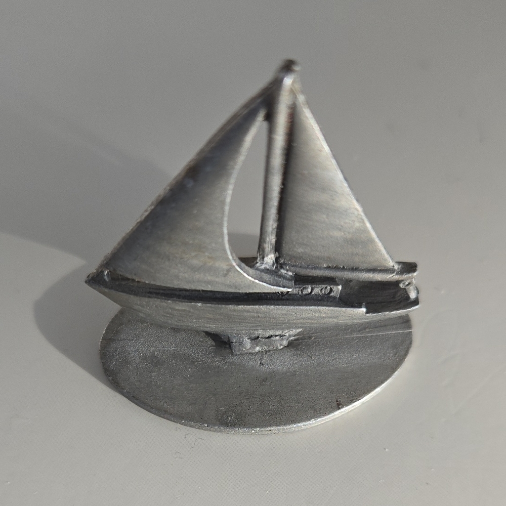 Spoontique 1979 Miniature Sailboat Figurine